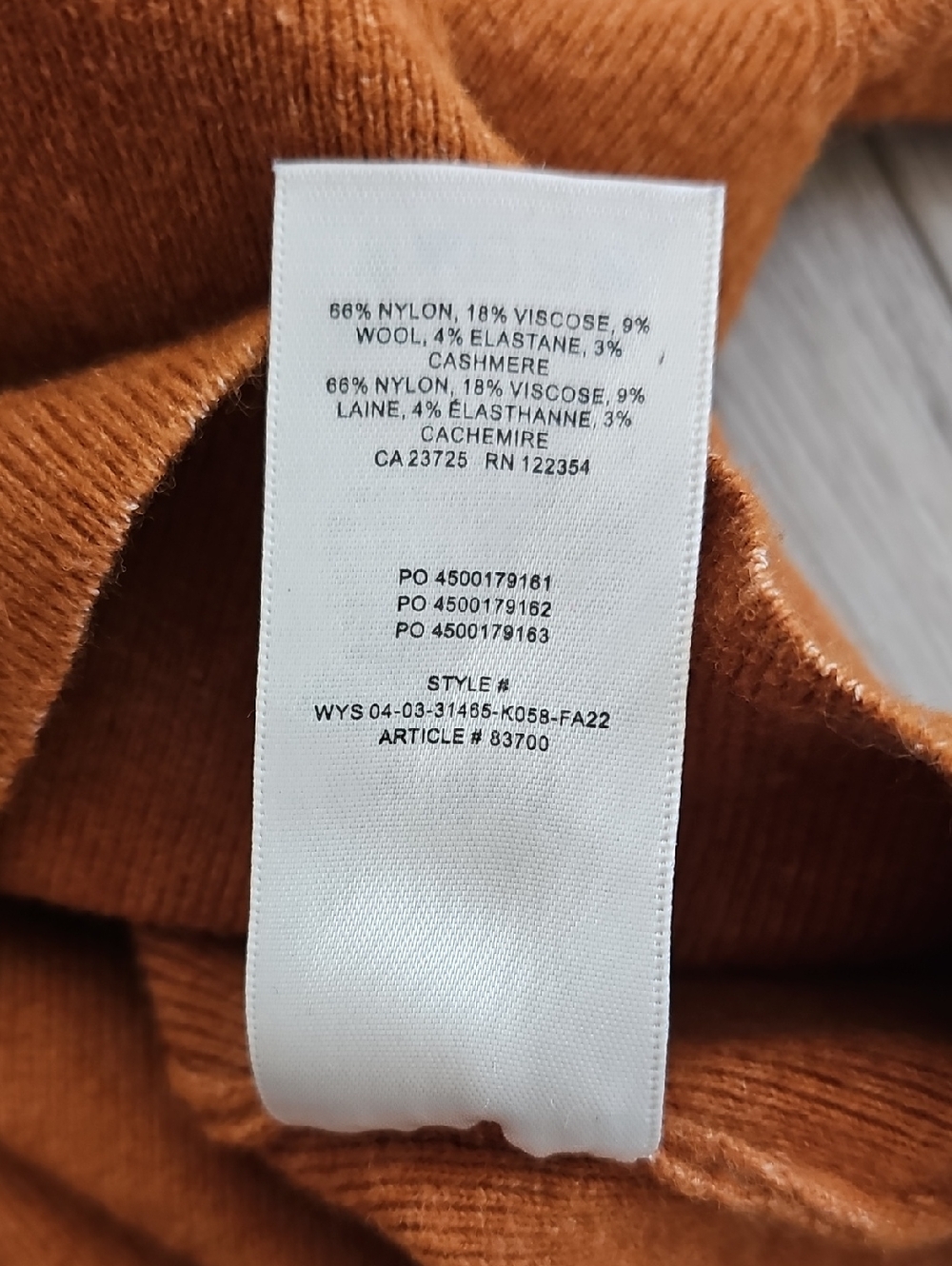 Wilfred Greer‎ Fitted Sweetheart Bustier Sweater, Size Medium - Picture 11 of 16